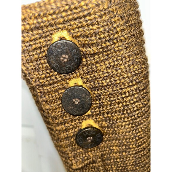 UGG Australia Women’s Classic Y2K Cardy Tall Knit Boots size 7 Sheepskin Lined - Picture 2 of 13